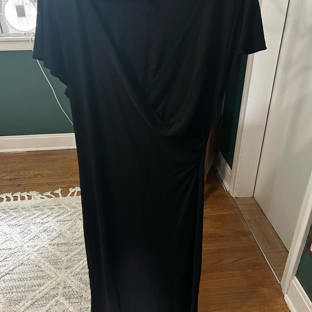 Jones New York Black Backless Dress
